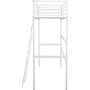 Voir la diapositive 4 : Habitat et Jardin Lit mezzanine  Alora  - 90 x 190 cm - Blanc