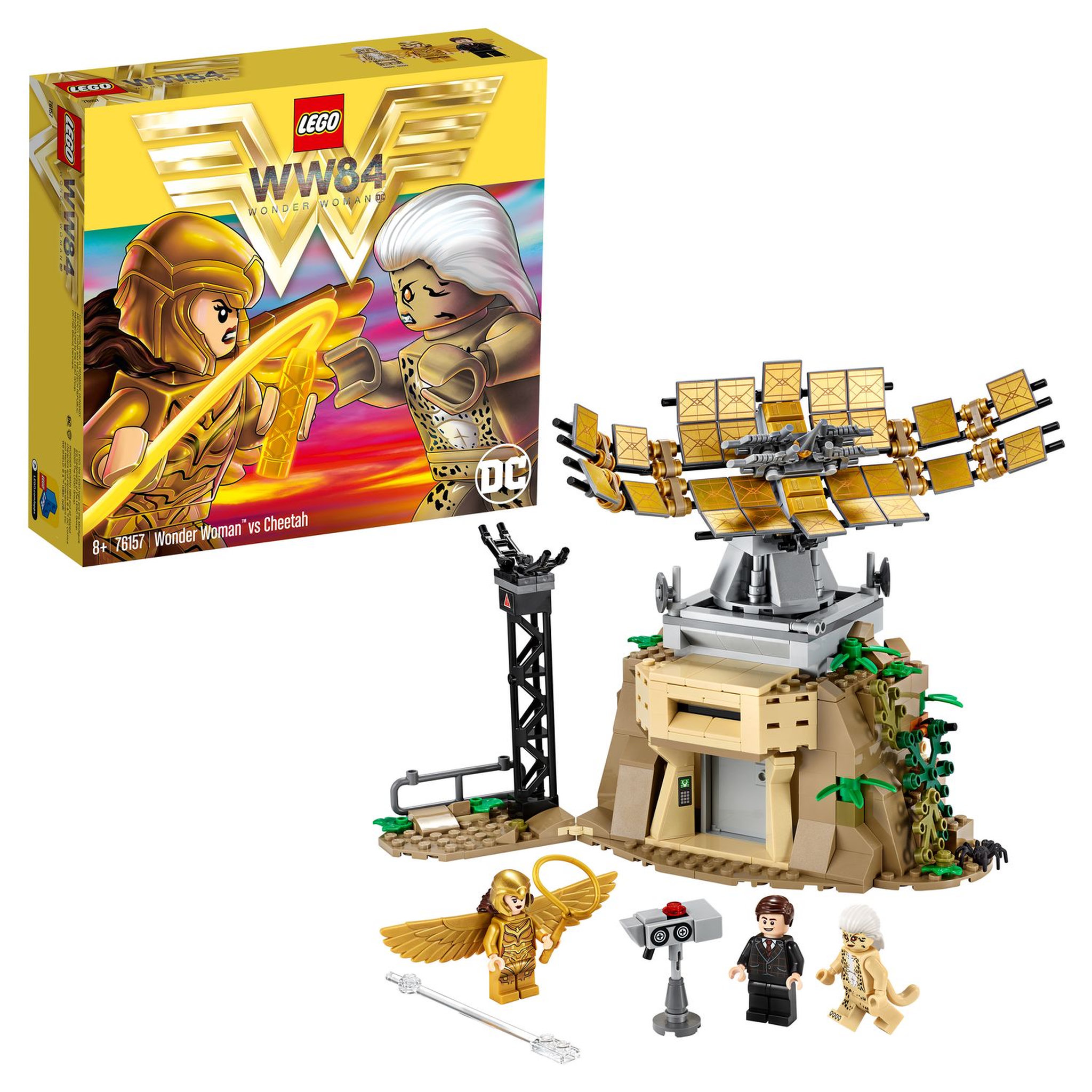 Voir la diapositive 4 : LEGO DC Super Heroes 76157 - Wonder Woman vs Cheetah
