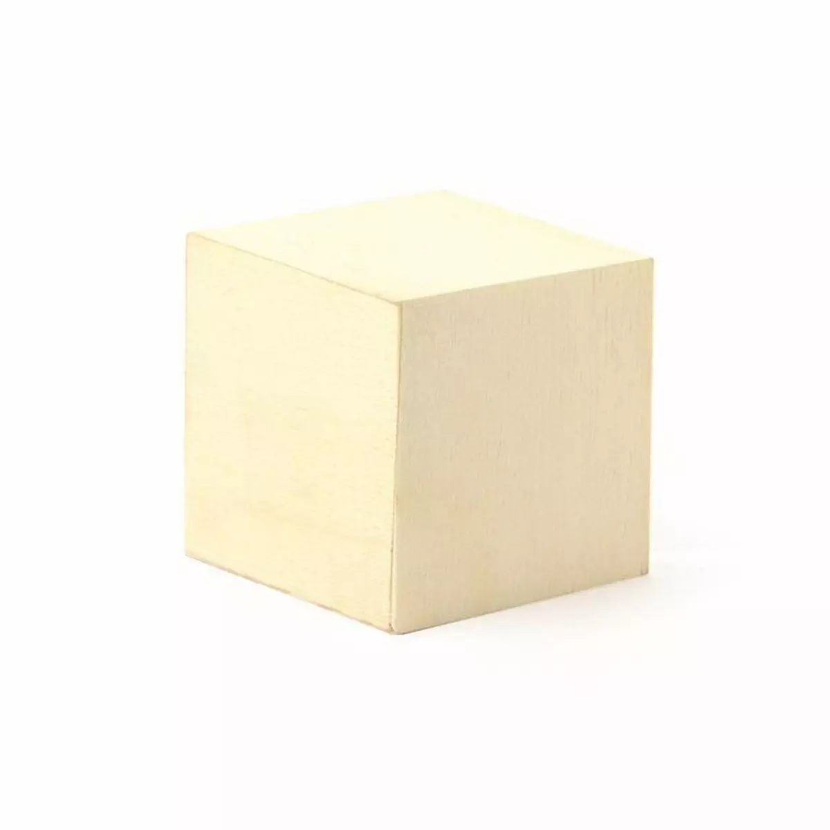 Graine créative Cube à décorer en bois - 5 x 5 x 5 cm
