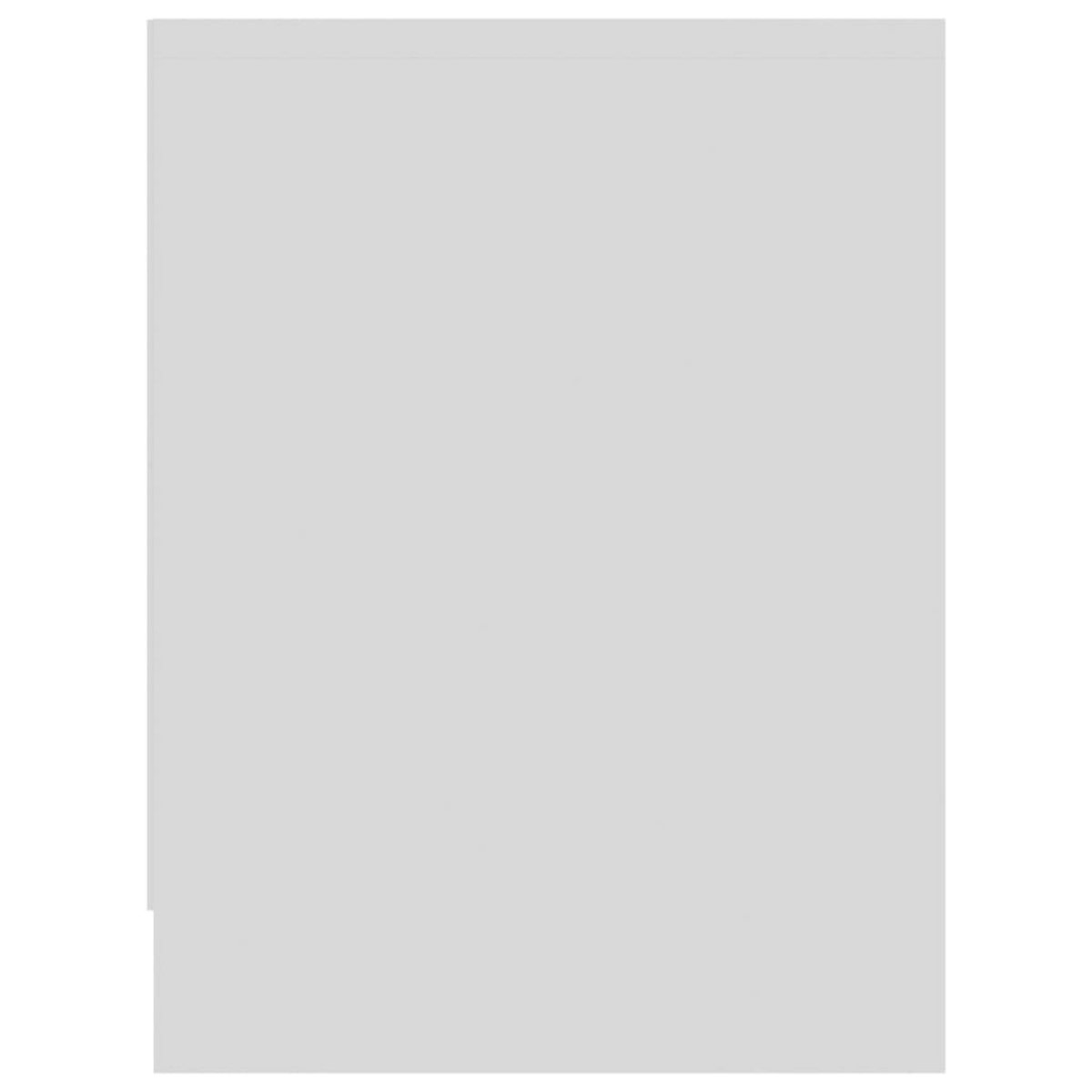 VIDAXL Table de chevet Blanc 40x30x40 cm Bois d'ingenierie