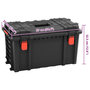 Voir la diapositive 6 : VIDAXL Valise de vol portable noir 57x35x32,5 cm PP