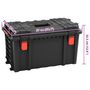 Voir la diapositive 6 : VIDAXL Valise de vol portable noir 57x35x32,5 cm PP