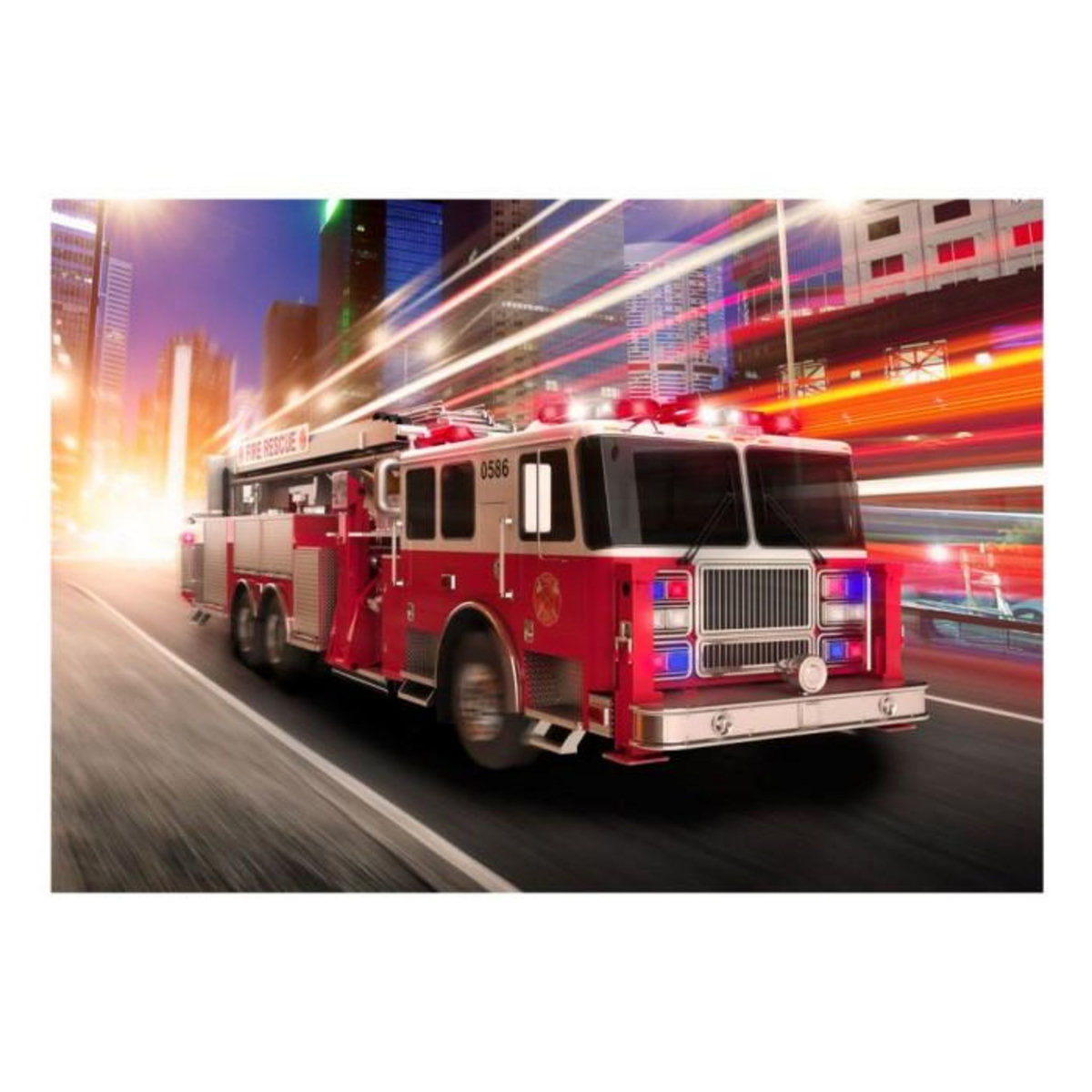 Paris Prix Papier Peint  Fire Truck