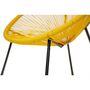 Voir la diapositive 4 : Habitat et Jardin Lot de 2 fauteuils de jardin  Ania  - Jaune