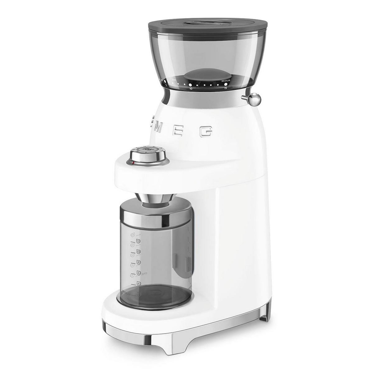 SMEG Moulin à café 240g 150w - CGF03WHEU