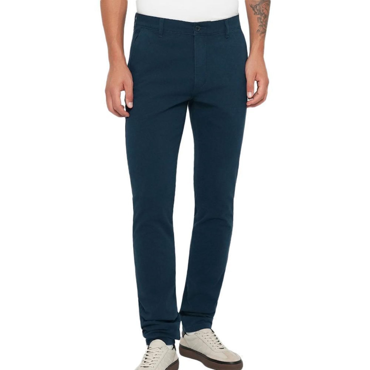 DOCKERS Pantalon Chino Marine Homme Dockers Ultimate