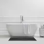 GUY LEVASSEUR Tapis de bain en polyester uni 60x120cm