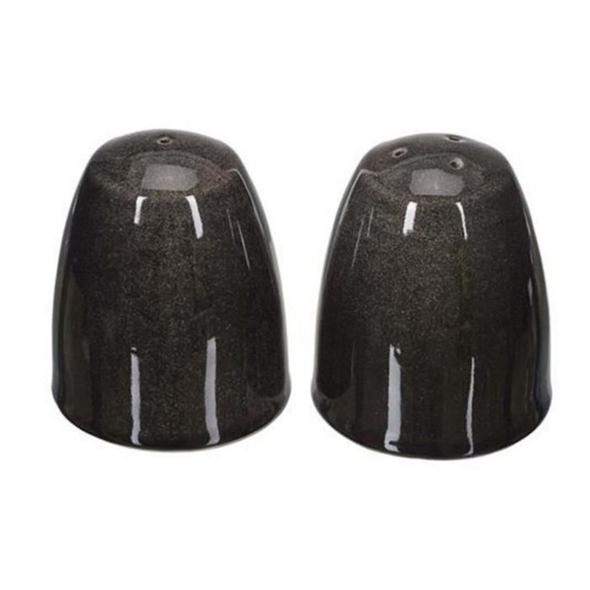 Paris Prix Lot Salière & Poivrière  Duo  10cm Noir