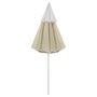 Voir la diapositive 6 : VIDAXL Parasol de plage jaune sable 300 cm