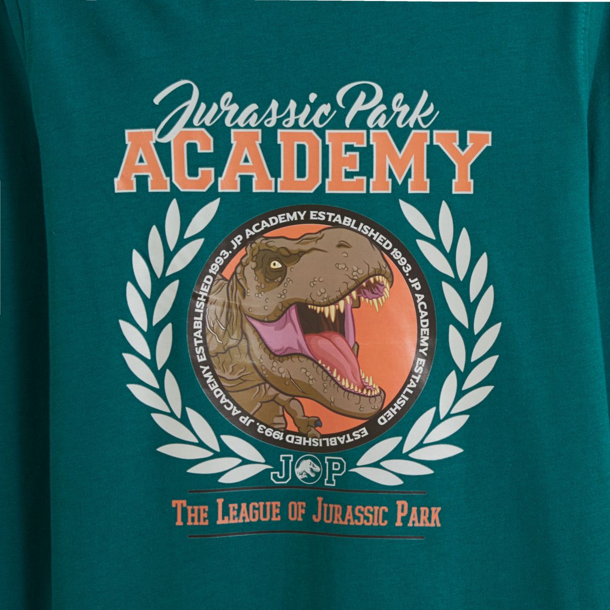 INEXTENSO Jurassik Park T-shirt vert en coton garçon