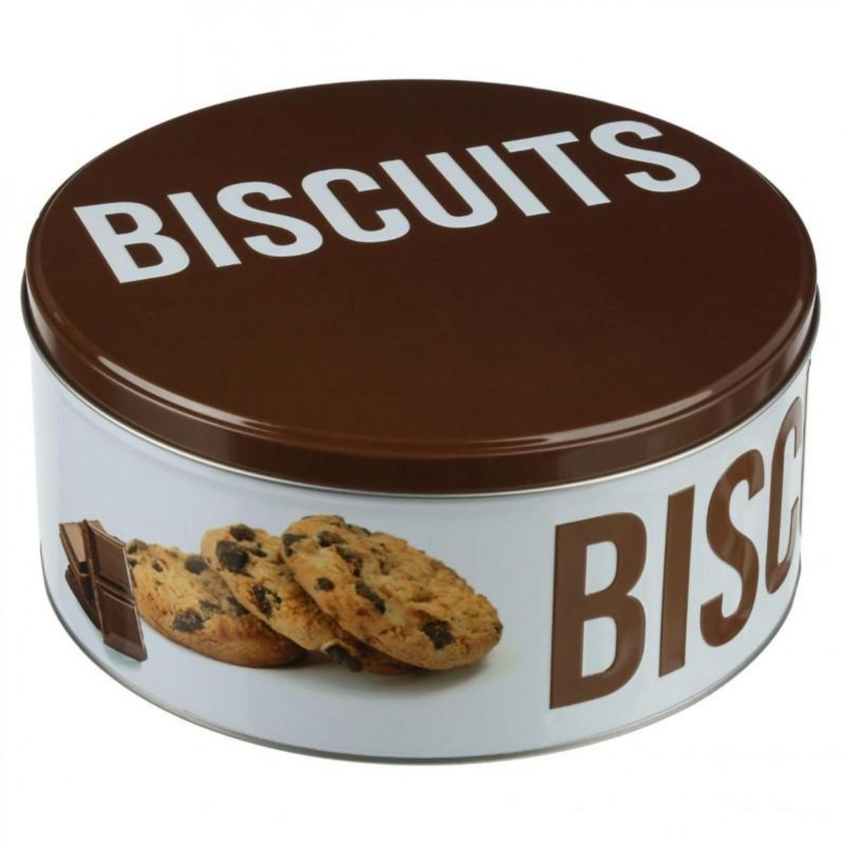  Boîte à Biscuits  Relief  Marron