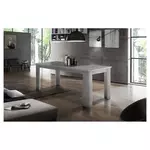 Table de séjour salle à manger extensible L160-210cm OSTUNI. Coloris disponibles : Marron, Gris, Bois, Blanc