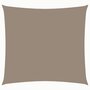 Voir la diapositive 2 : VIDAXL Voile de parasol tissu oxford carre 4x4 m taupe