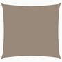 Voir la diapositive 2 : VIDAXL Voile de parasol tissu oxford carre 4x4 m taupe