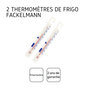 Voir la diapositive 4 : FM PROFESSIONAL Lot de 2 thermomètres réfrigérateur FM Professional