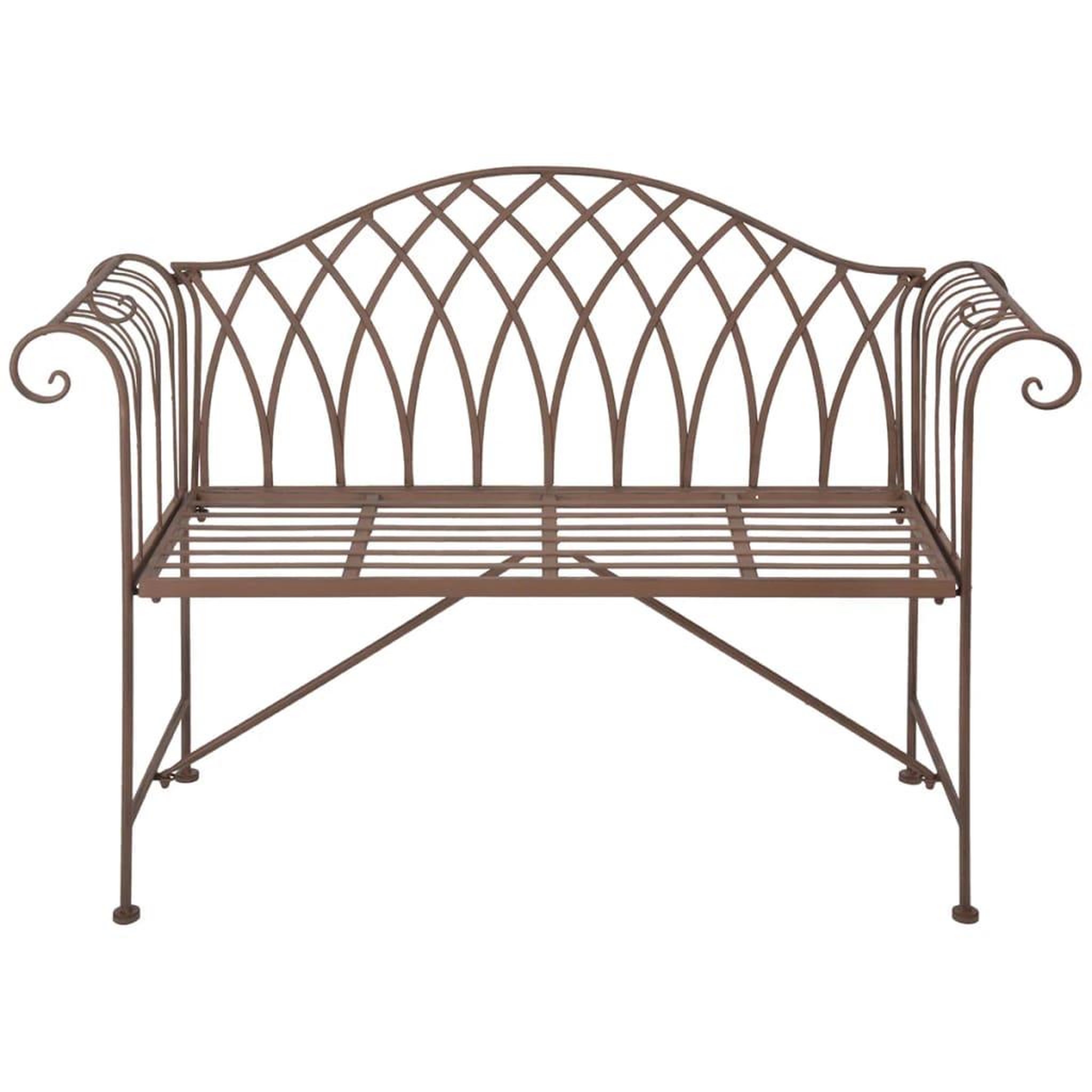Voir la diapositive 2 : ESSCHERT DESIGN Esschert Design Banc de jardin metal de style anglais ancien MF009