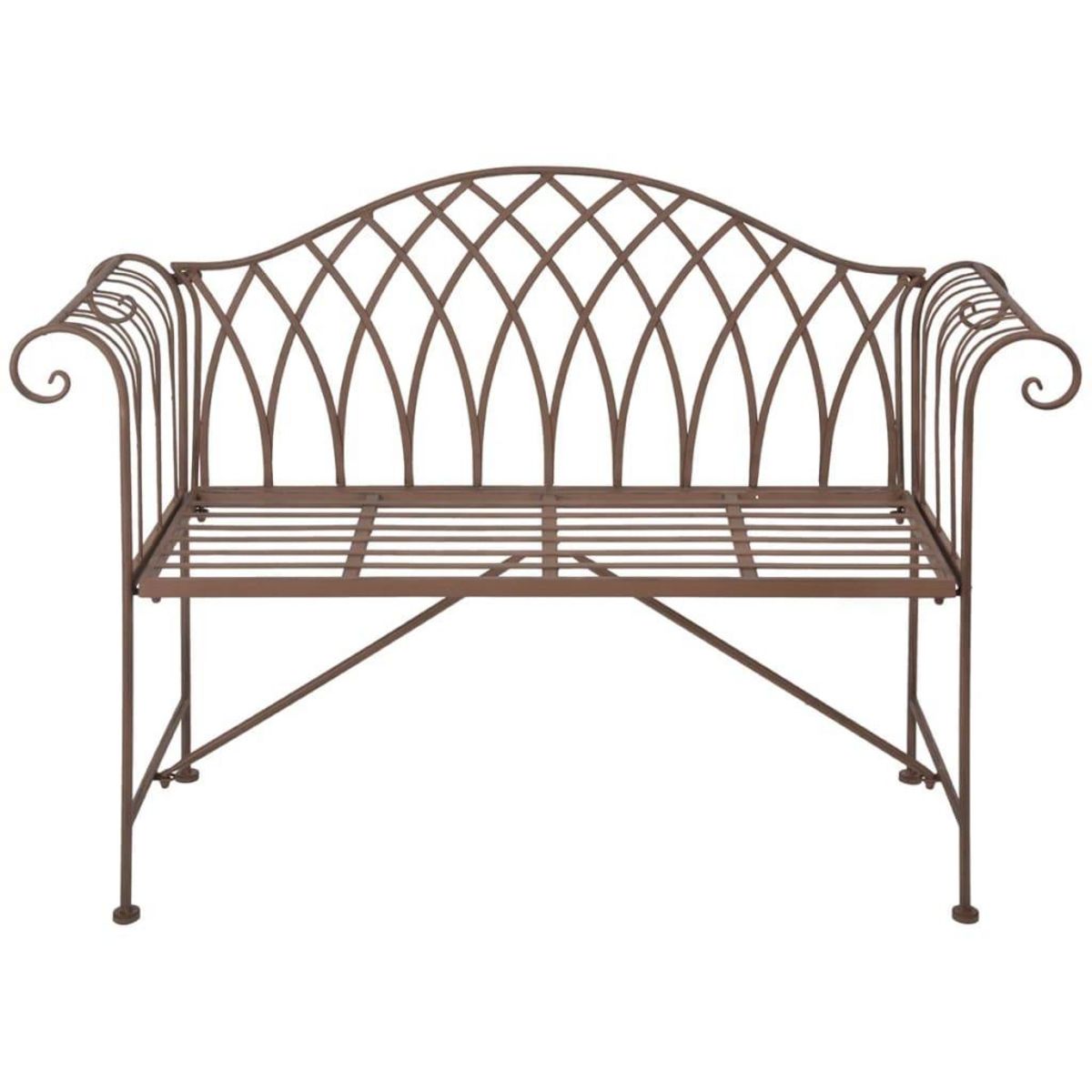 ESSCHERT DESIGN Esschert Design Banc de jardin metal de style anglais ancien MF009