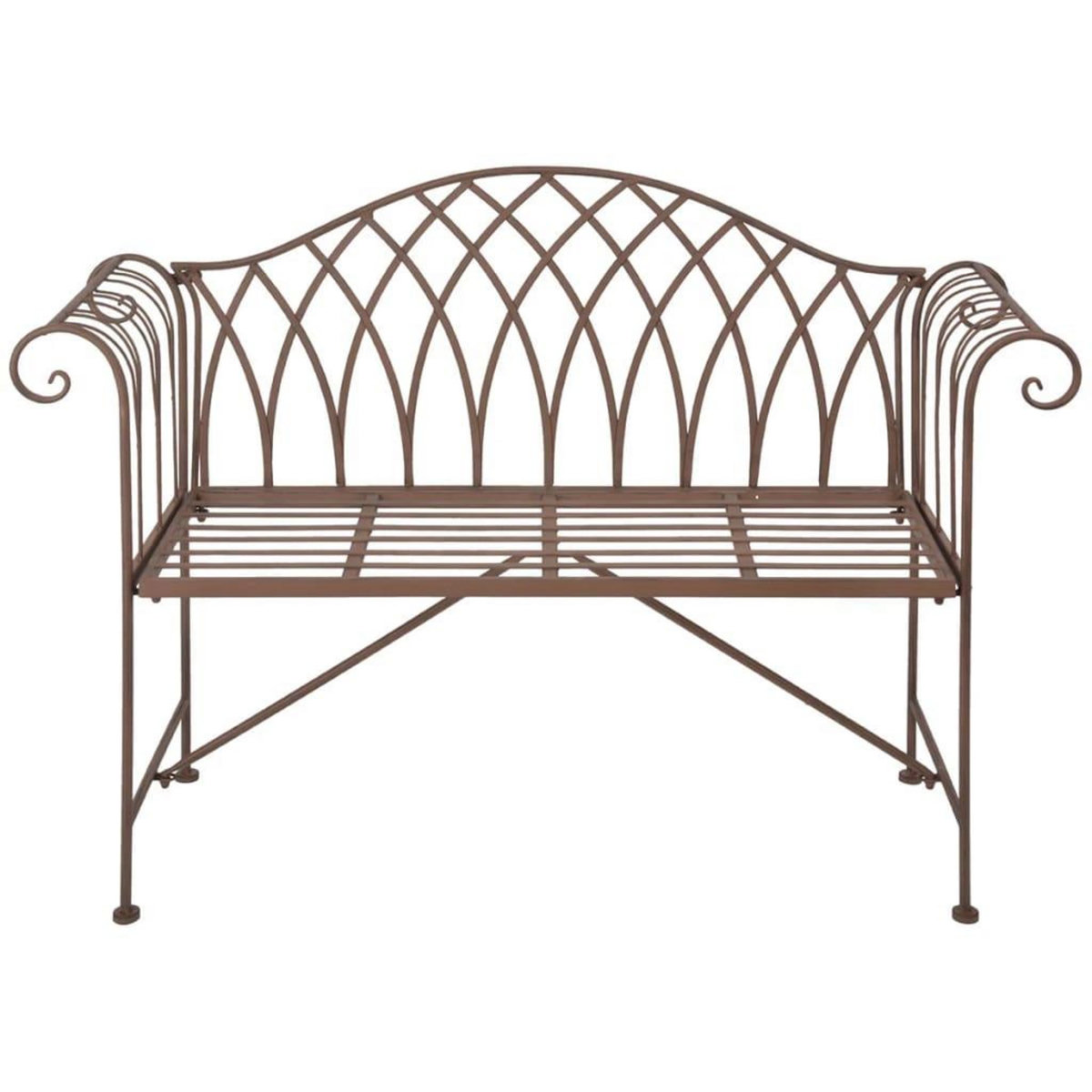 ESSCHERT DESIGN Esschert Design Banc de jardin metal de style anglais ancien MF009