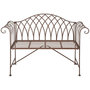Voir la diapositive 2 : ESSCHERT DESIGN Esschert Design Banc de jardin metal de style anglais ancien MF009