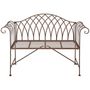 Voir la diapositive 2 : ESSCHERT DESIGN Esschert Design Banc de jardin metal de style anglais ancien MF009
