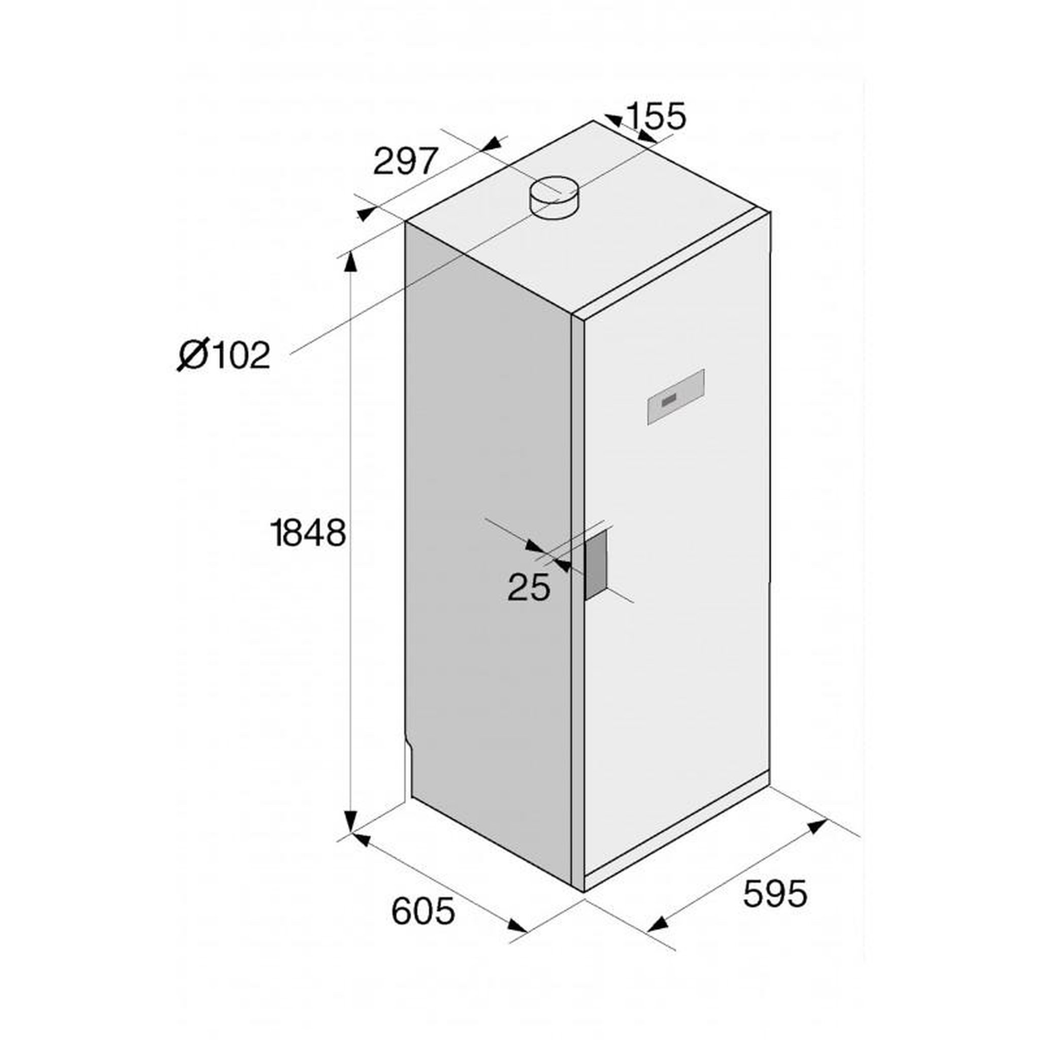 Voir la diapositive 3 : ASKO Sèche-linge à évacuation ASKO 59,5cm, 4780280