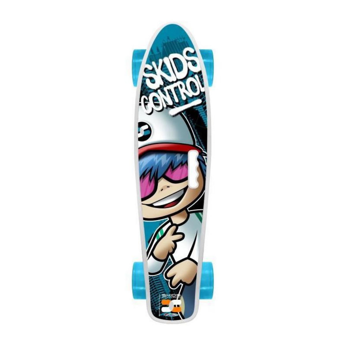 STAMP STAMP Skateboard 22 x 6 avec poignee Skids Control