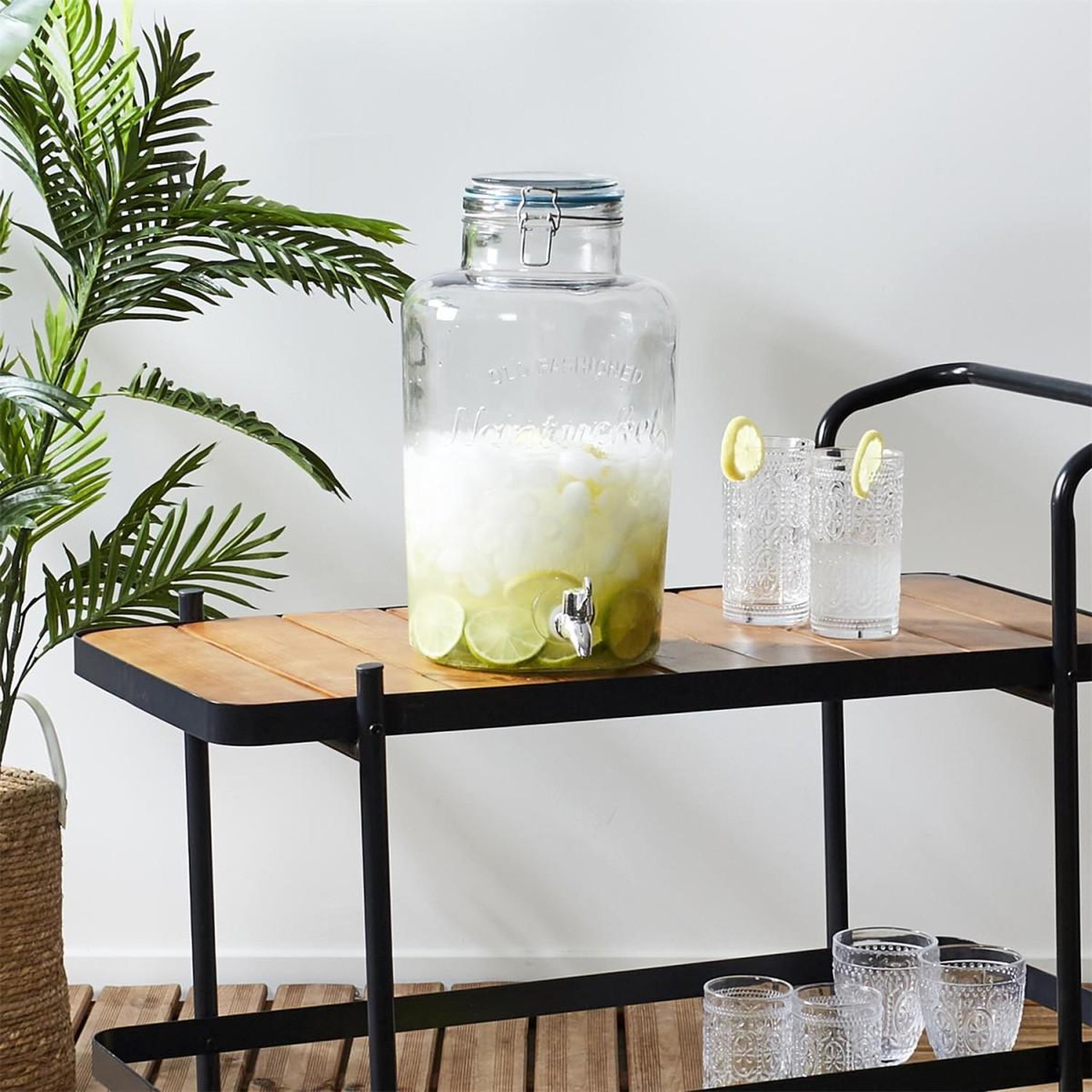 Voir la diapositive 4 : The Home Deco Factory Distributeur de boisson  cocktail  8,7l transparent
