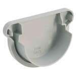 GIRPI Fond de gouttière pour toit inf. à 30m2 - développé 16 cm - gris