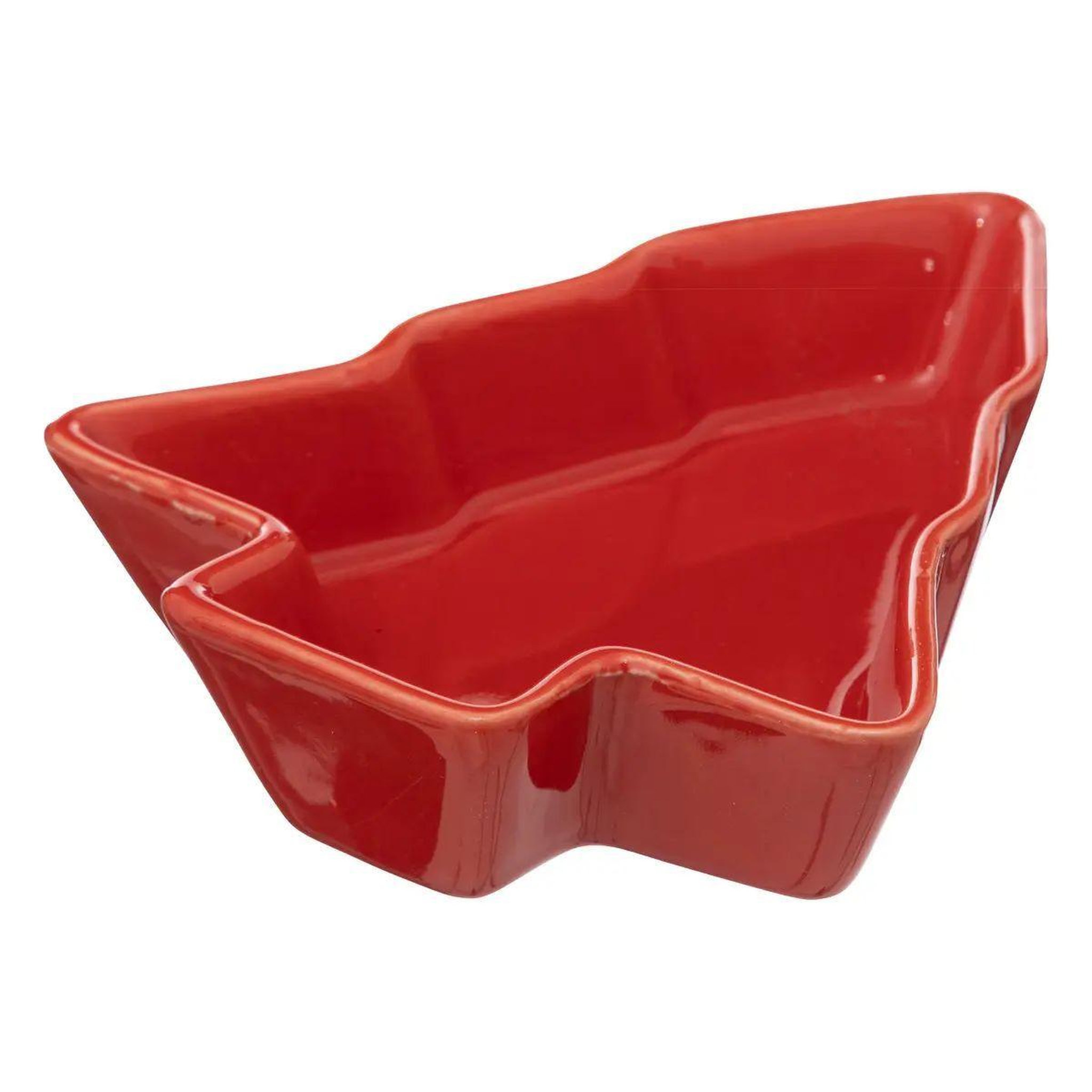 Voir la diapositive 4 : ATMOSPHERA Service apéritif 7 pièces  sapin  27cm multicolore