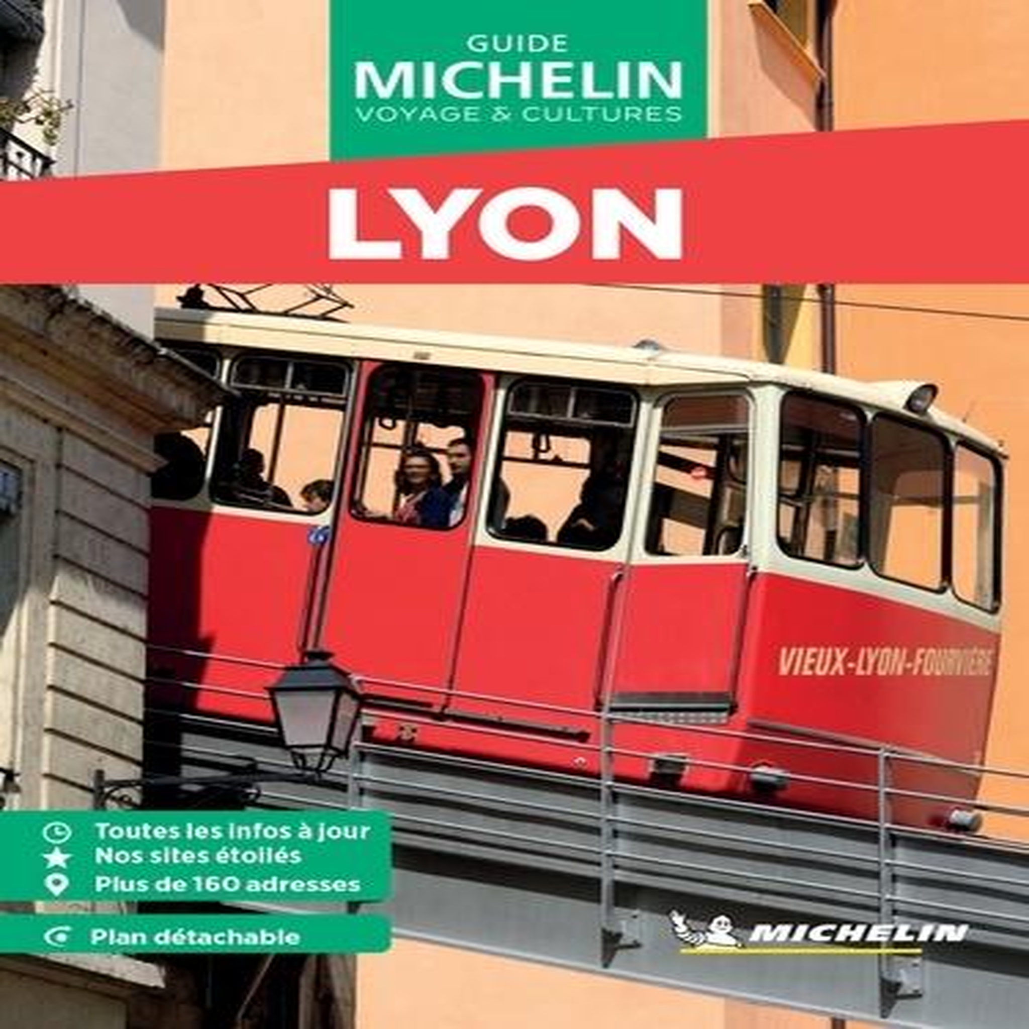LYON. EDITION 2024. AVEC 1 PLAN DETACHABLE, Michelin