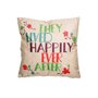 Magnetic land Coussin tendance déco  They lived Happily Ever After  (43 x 43 cm)