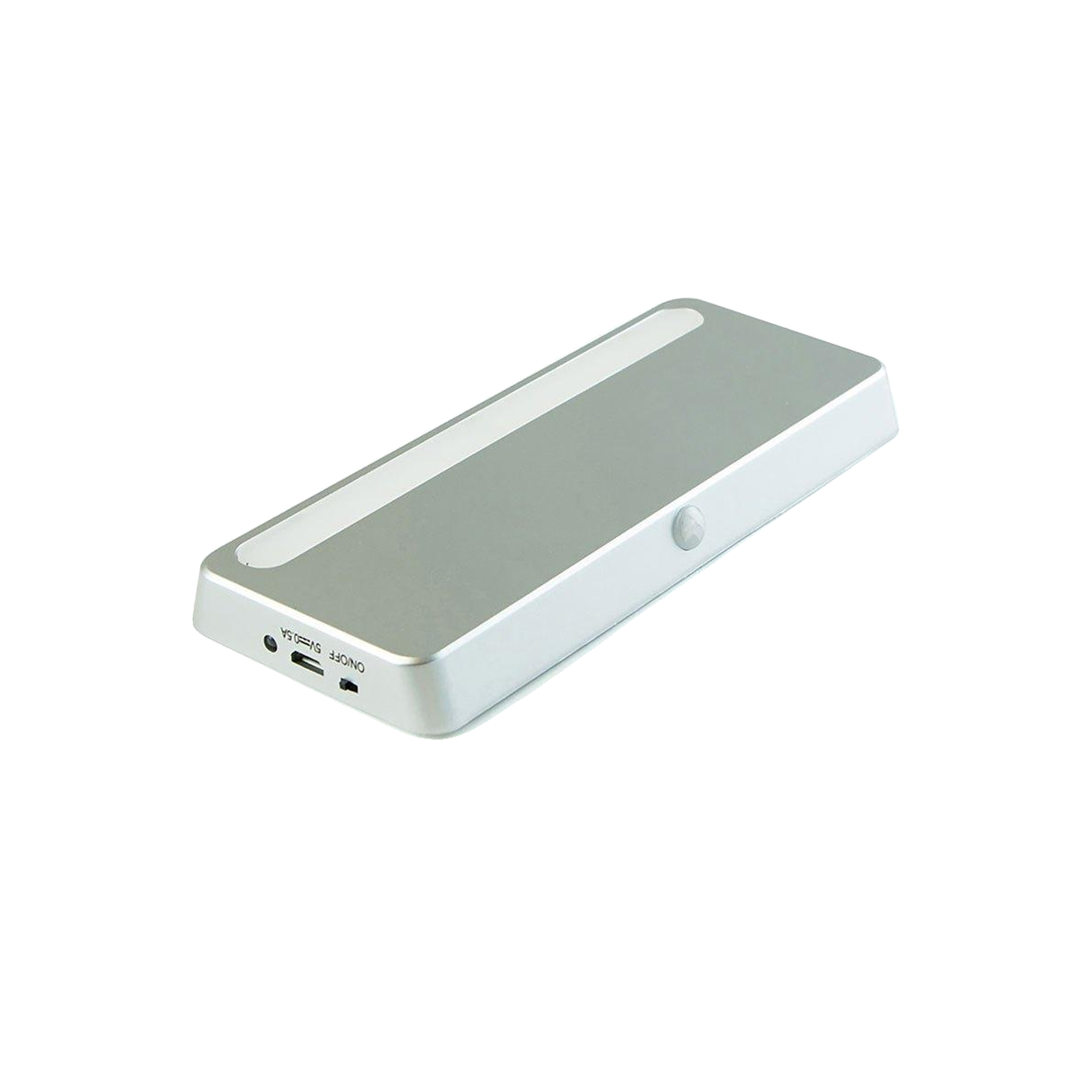 EMUCA SRL Luminaire Emuca Kraz détecteur de mouvement gris métallisé