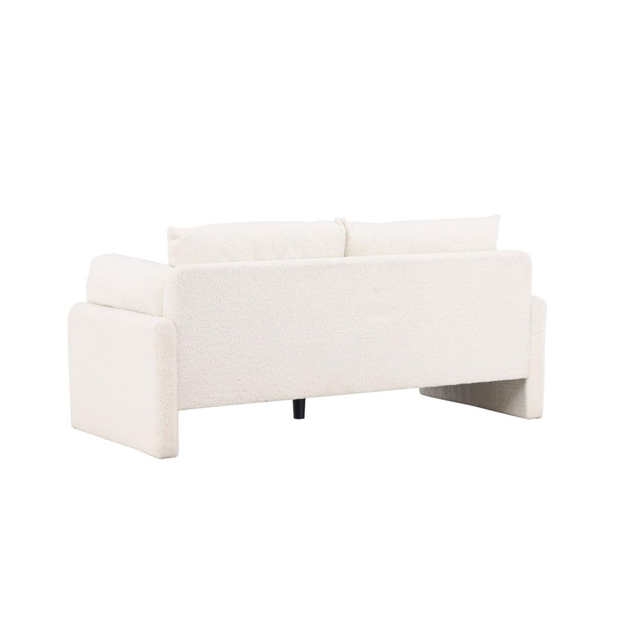 Voir la diapositive 5 : Paris Prix Canapé 2 places bouclette  vindel  184cm blanc