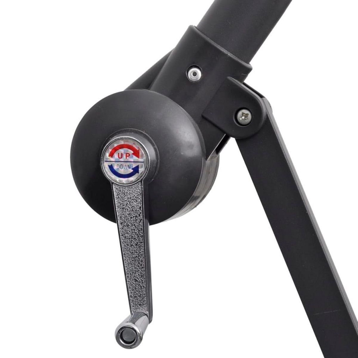 VIDAXL Parasol de jardin en porte-a-faux 3 m vert