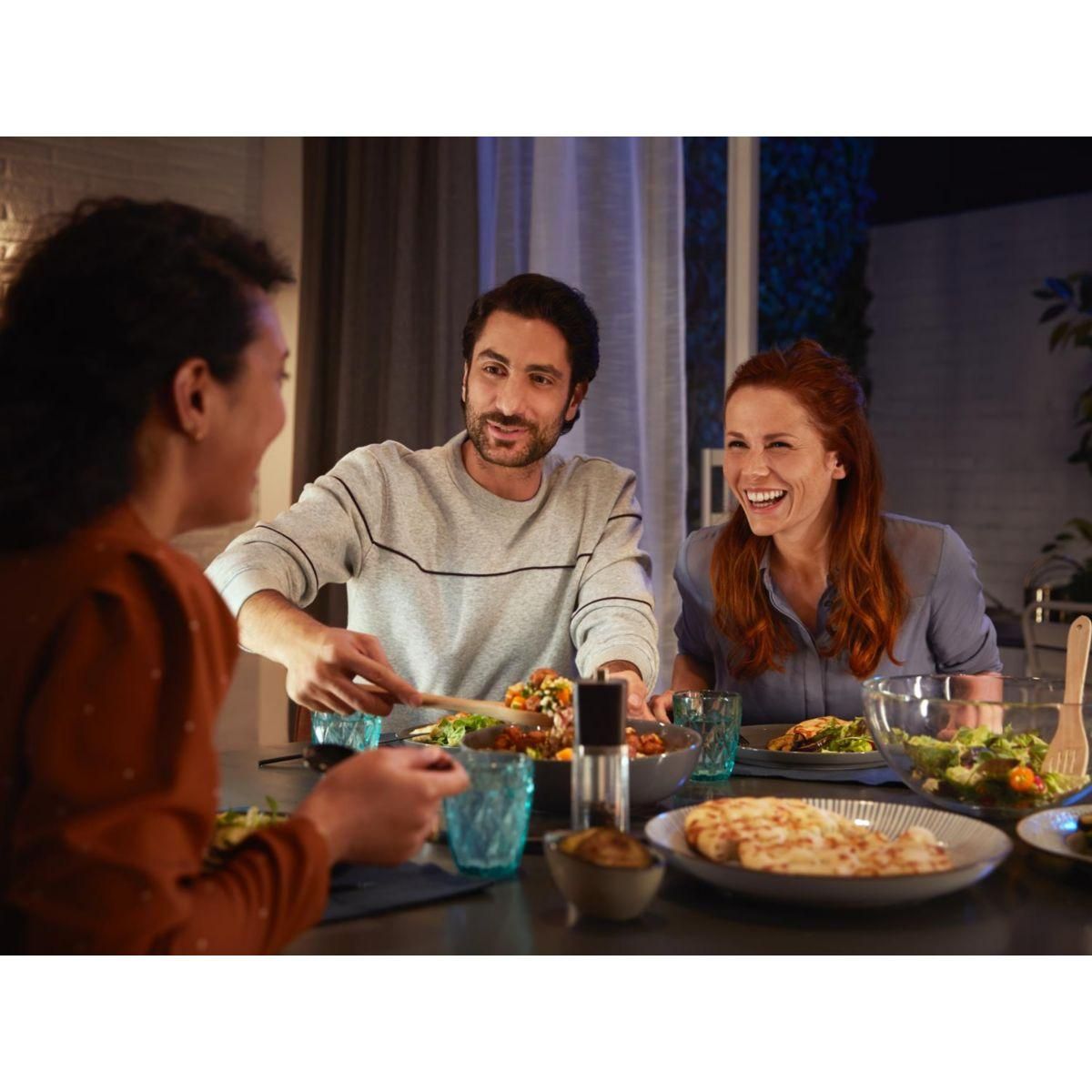 Philips Ampoule LED connectée HUE White E27 75W x2