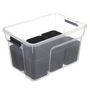 Voir la diapositive 4 :  Boîte de Rangement  10 Compartiments  8L Transparent