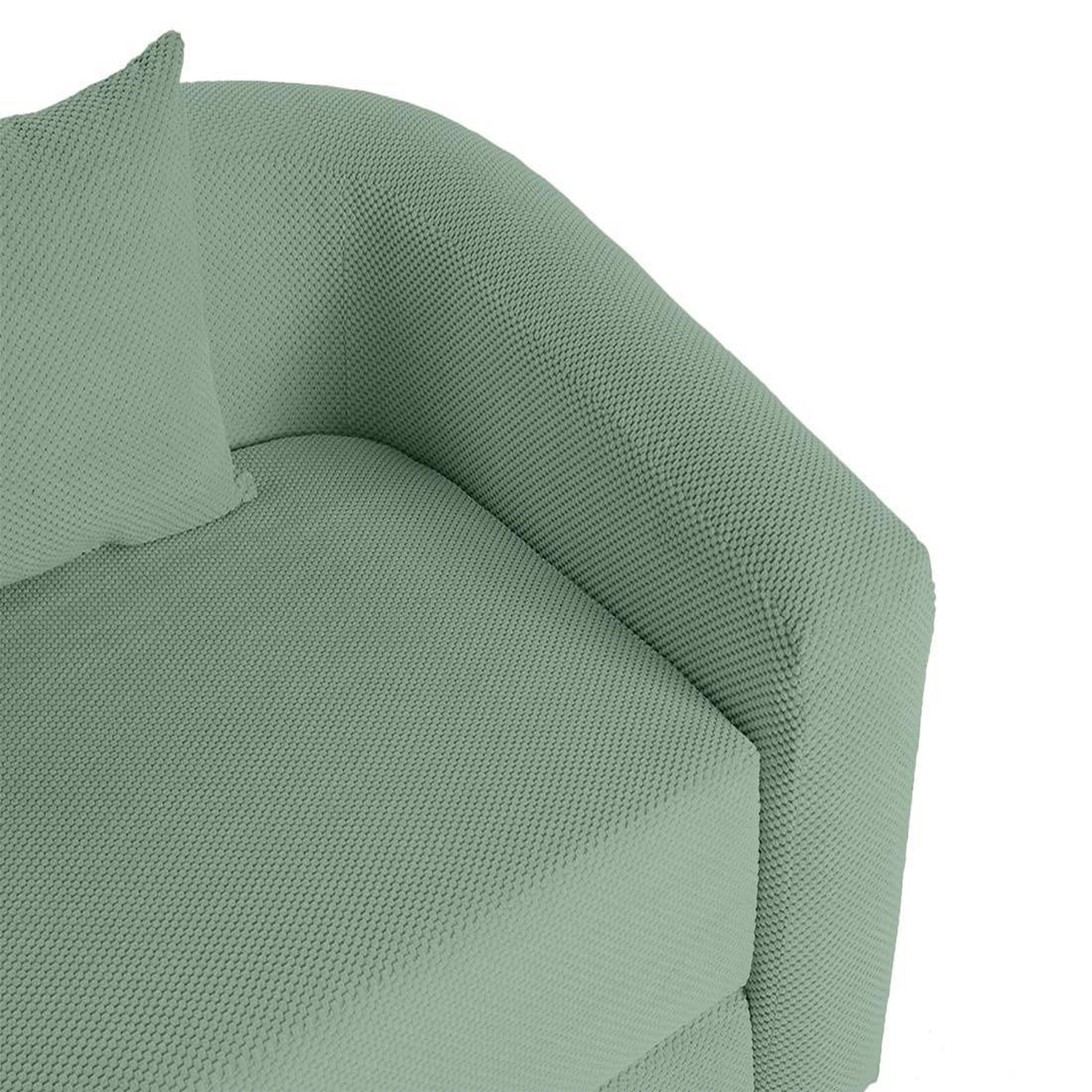 Voir la diapositive 5 : BEST MOBILIER Nuvia - canapé convertible déplimousse 3 places en velours texturé