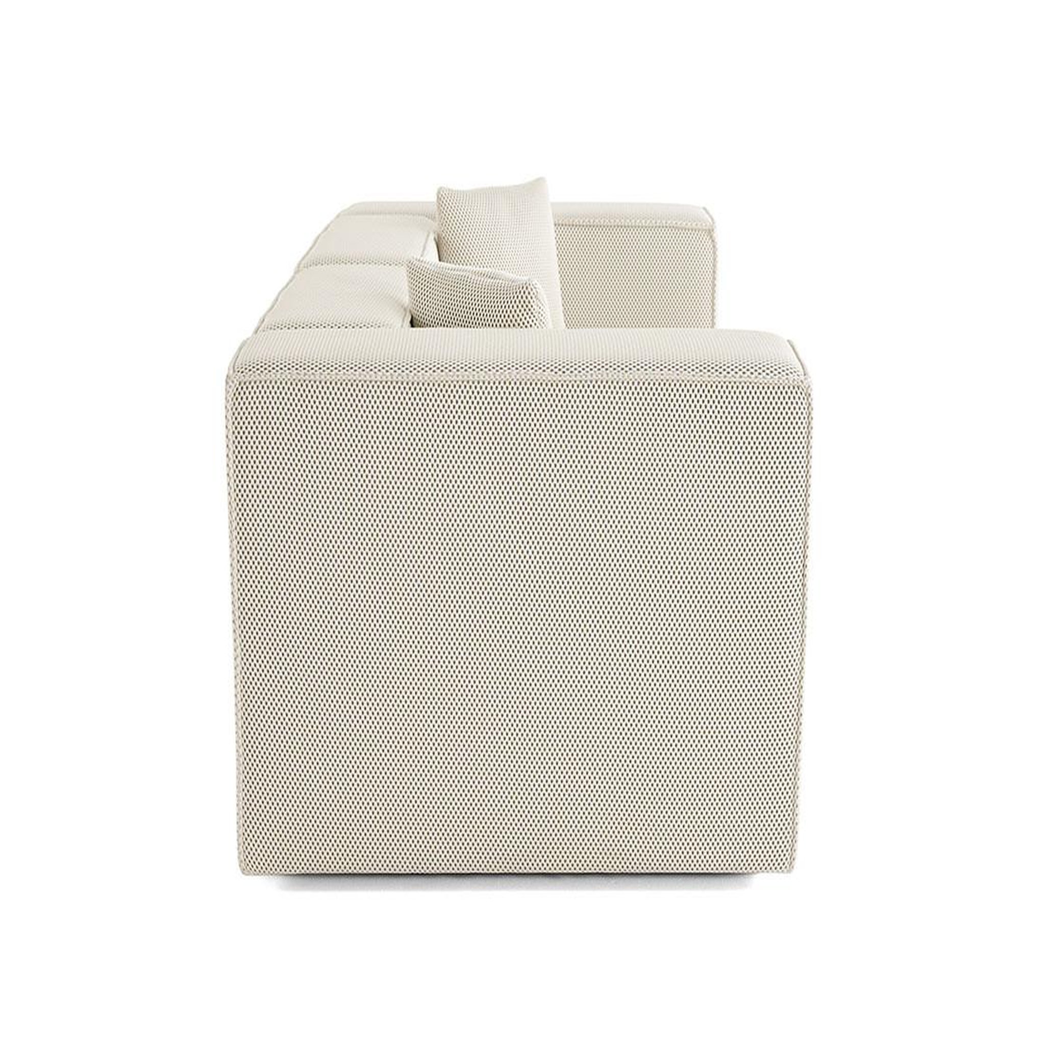 Voir la diapositive 4 : LISA DESIGN Arty - canapé modulable 2 places - en tissu mailles 3d