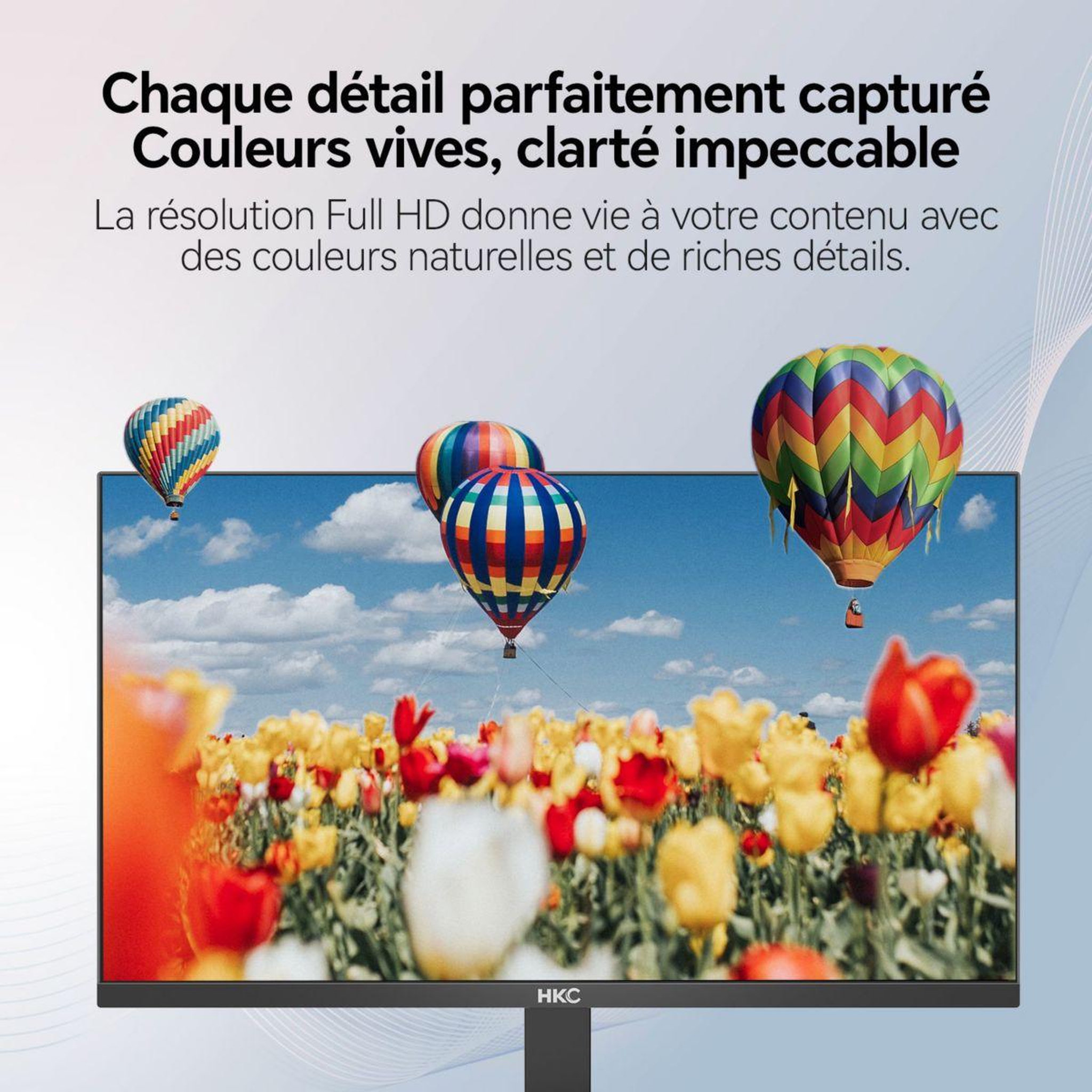 Voir la diapositive 5 : HKC Ecran pc v2218m 21  va full hd 120 hz