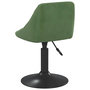 Voir la diapositive 5 : VIDAXL Tabouret de bar Vert fonce Velours