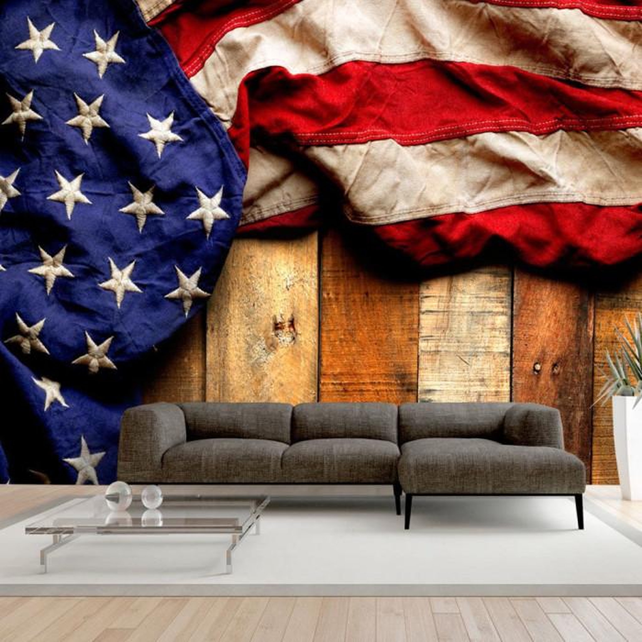 Paris Prix Papier Peint  American Style. Coloris disponibles : Multicolore