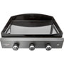 Voir la diapositive 1 : Le marquier Plancha gaz Exclusive Amalia 360 Inox 3 brûleurs à poser, 60x40 cm