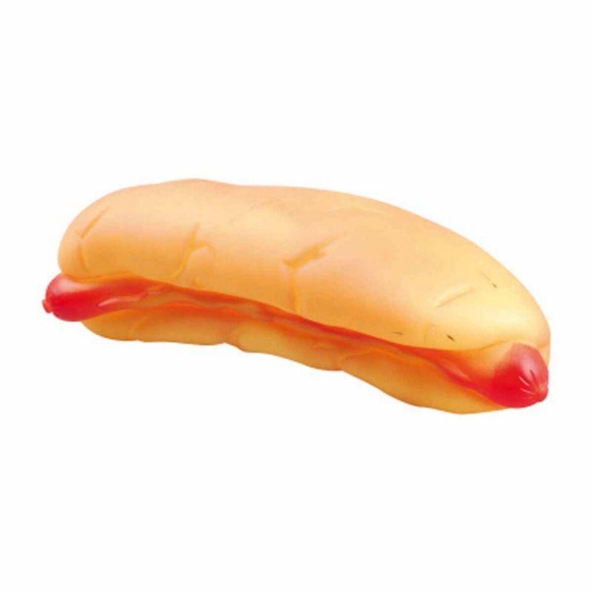 Paris Prix Jouet pour Chien  Hot Dog  25cm Orange