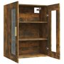 Voir la diapositive 5 : VIDAXL Armoire murale suspendue Chene fume 69,5x34x90 cm