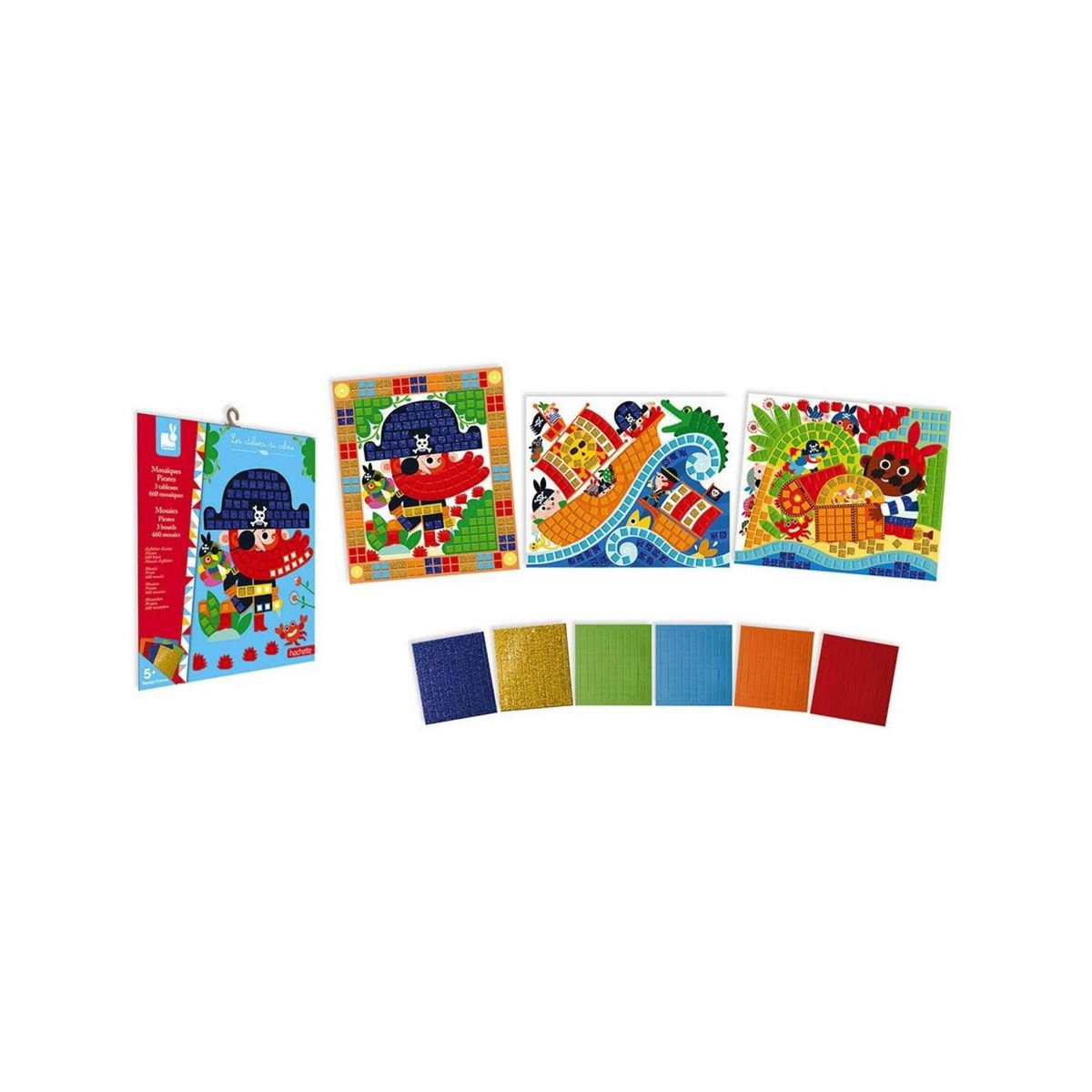 Juratoys-Janod Mosaiques Pirates   Janod