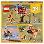 Voir la diapositive 8 : LEGO Creator 31116 La cabane dans l'arbre du safari 3 en 1