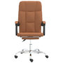 Voir la diapositive 3 : VIDAXL Fauteuil inclinable de bureau Marron Similicuir