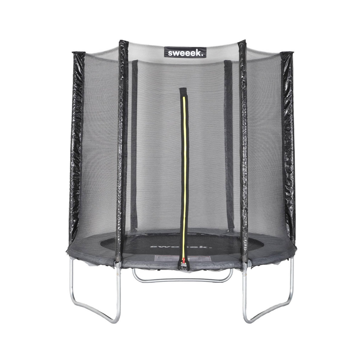 SWEEEK Trampoline Ø180cm Cassiopée avec filet de protection