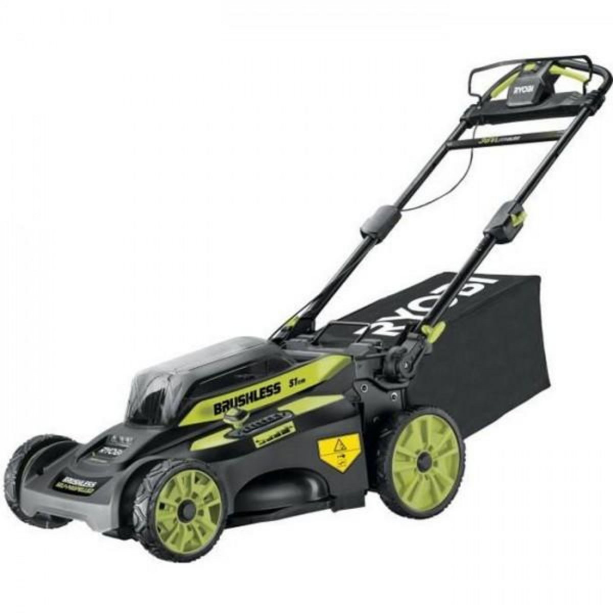 Ryobi Tondeuse a Gazon RYOBI -   tractée 36V MAXPOWER - Brushless - Ø coupe 51 cm + batterie 36V 6,0 Ah High Energy & chargeur - RY36LMX51A-16
