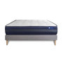 Voir la diapositive 3 : ACTISOM Ensemble matelas ACTILATEX TECH 120x190 Mémoire de forme Maxi épaisseur 5zones de confort + sommier KIT gris